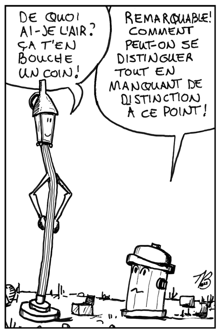 BD manque de distinction